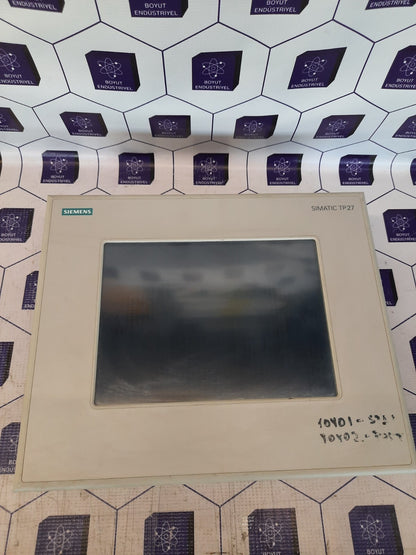 SIEMENS 6AV3627-1QL00-0AX0 TOUCHSCREEN TP27-10''