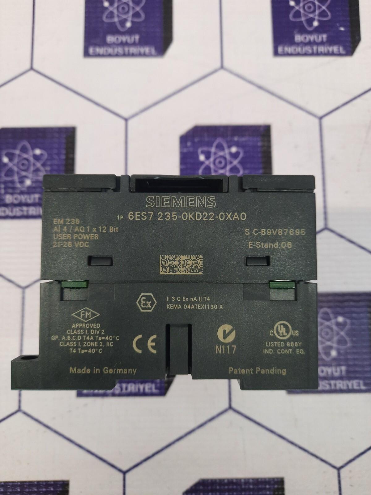 Siemens PLC S7-200 6ES7 235-0KD22-0XA0