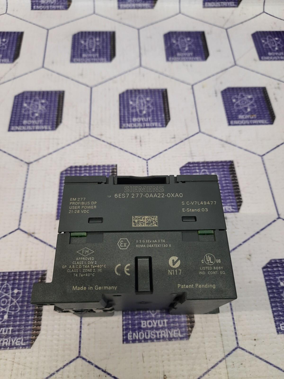 Siemens 6ES7 277-0AA22-0XA0 Profibus DP Slave Module