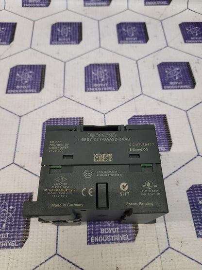 Siemens 6ES7 277-0AA22-0XA0 Profibus DP Slave Module