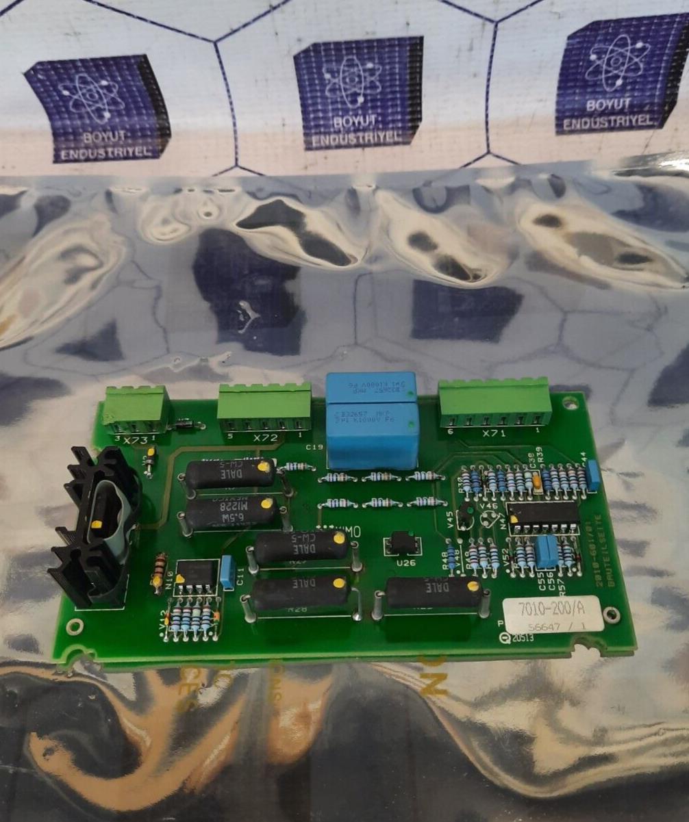 SIEMENS  7010-200/A 2010-601/01 BAUTEILSEITE