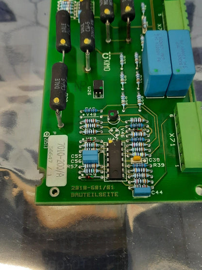 SIEMENS  7010-200/A 2010-601/01 BAUTEILSEITE