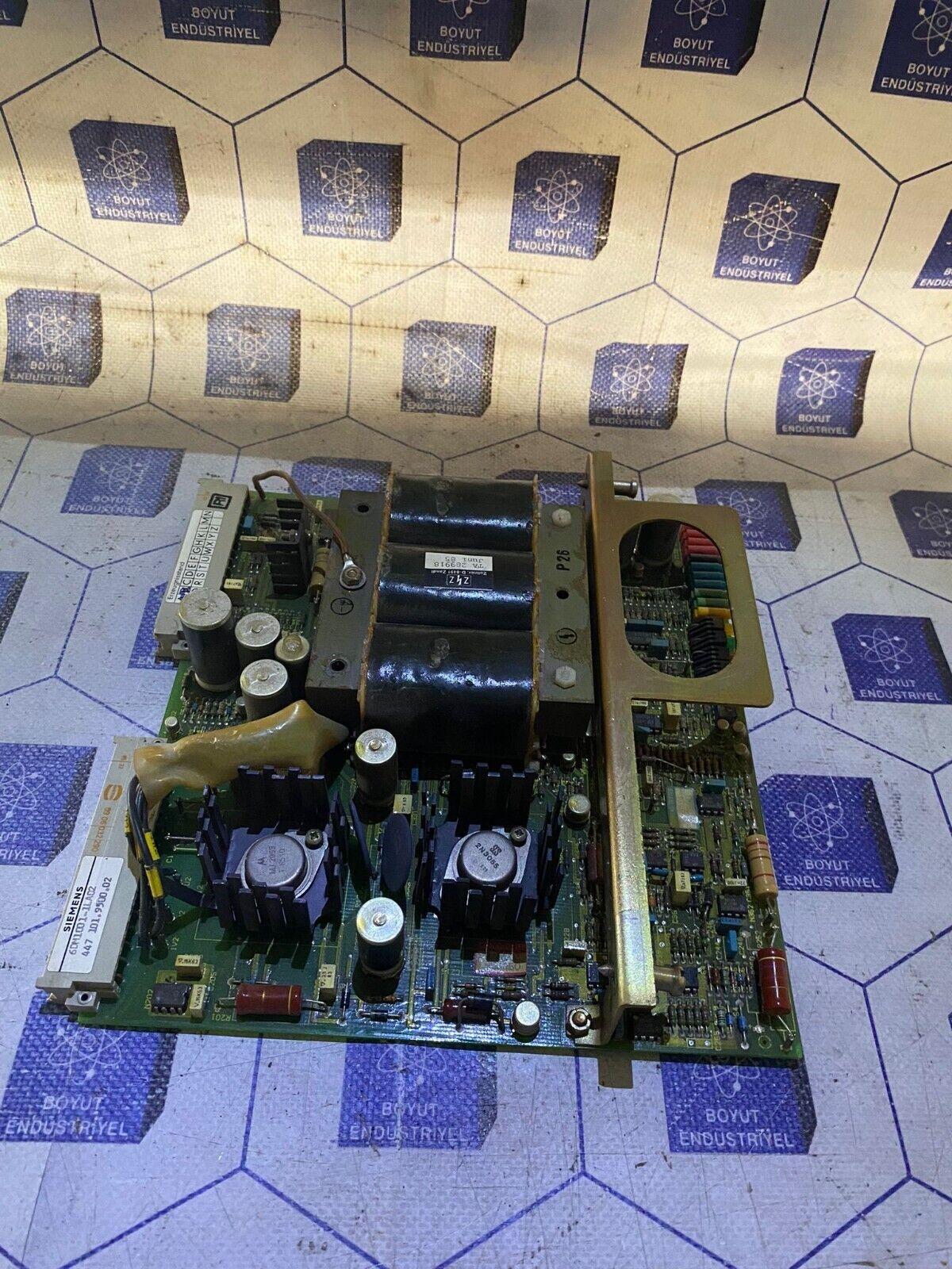 SIEMENS 6DM1001-1LA02 (GE.447 101.0500.01) BOARD