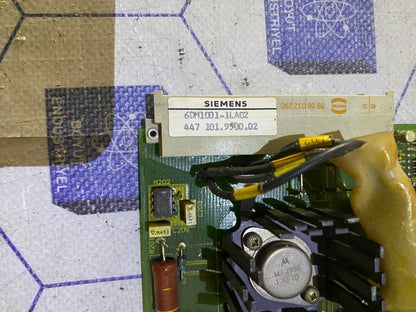 SIEMENS 6DM1001-1LA02 (GE.447 101.0500.01) BOARD