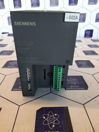 SIEMENS SITOP POWER FLEXI POWER SUPPLY 1P 6EP1 353-2BA00