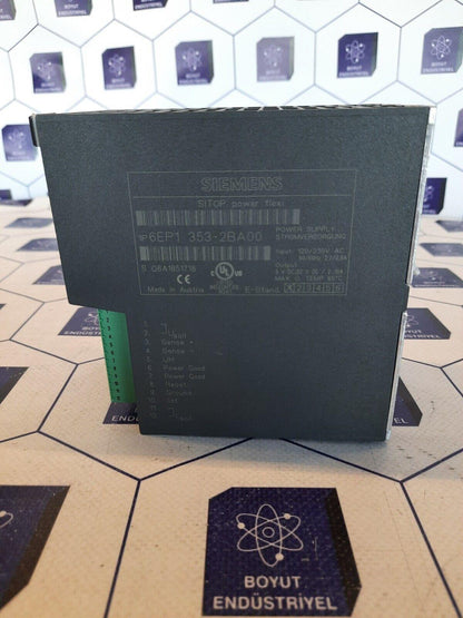 SIEMENS SITOP POWER FLEXI POWER SUPPLY 1P 6EP1 353-2BA00
