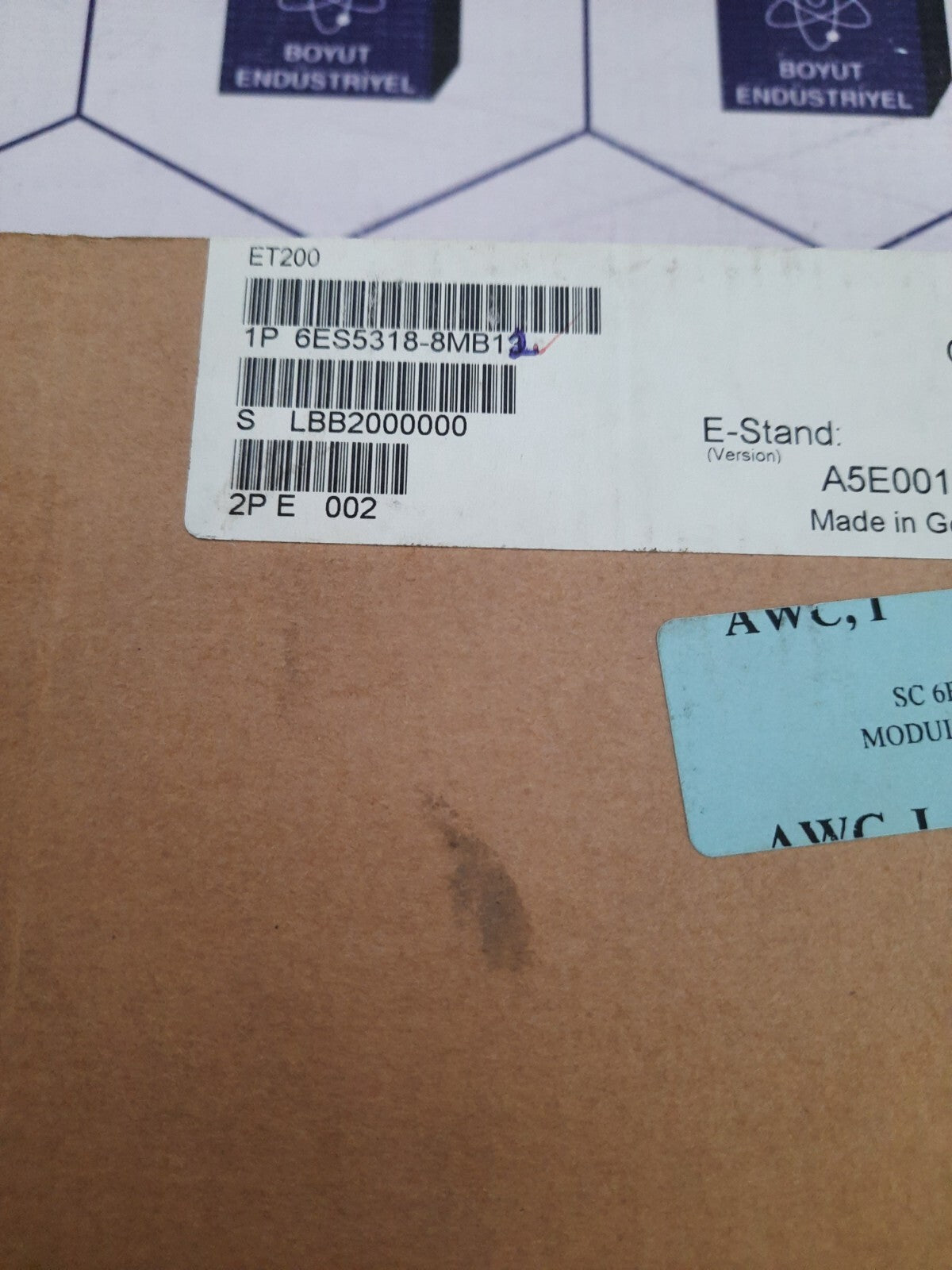 SIEMENS 6ES5318-8MB12 SIMATIC INTERFACE MODULE ANSCHALTUNG