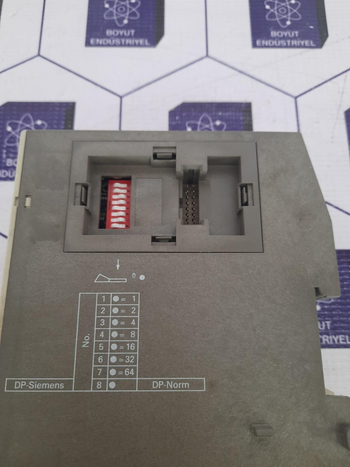 SIEMENS 6ES5318-8MB12 SIMATIC INTERFACE MODULE ANSCHALTUNG