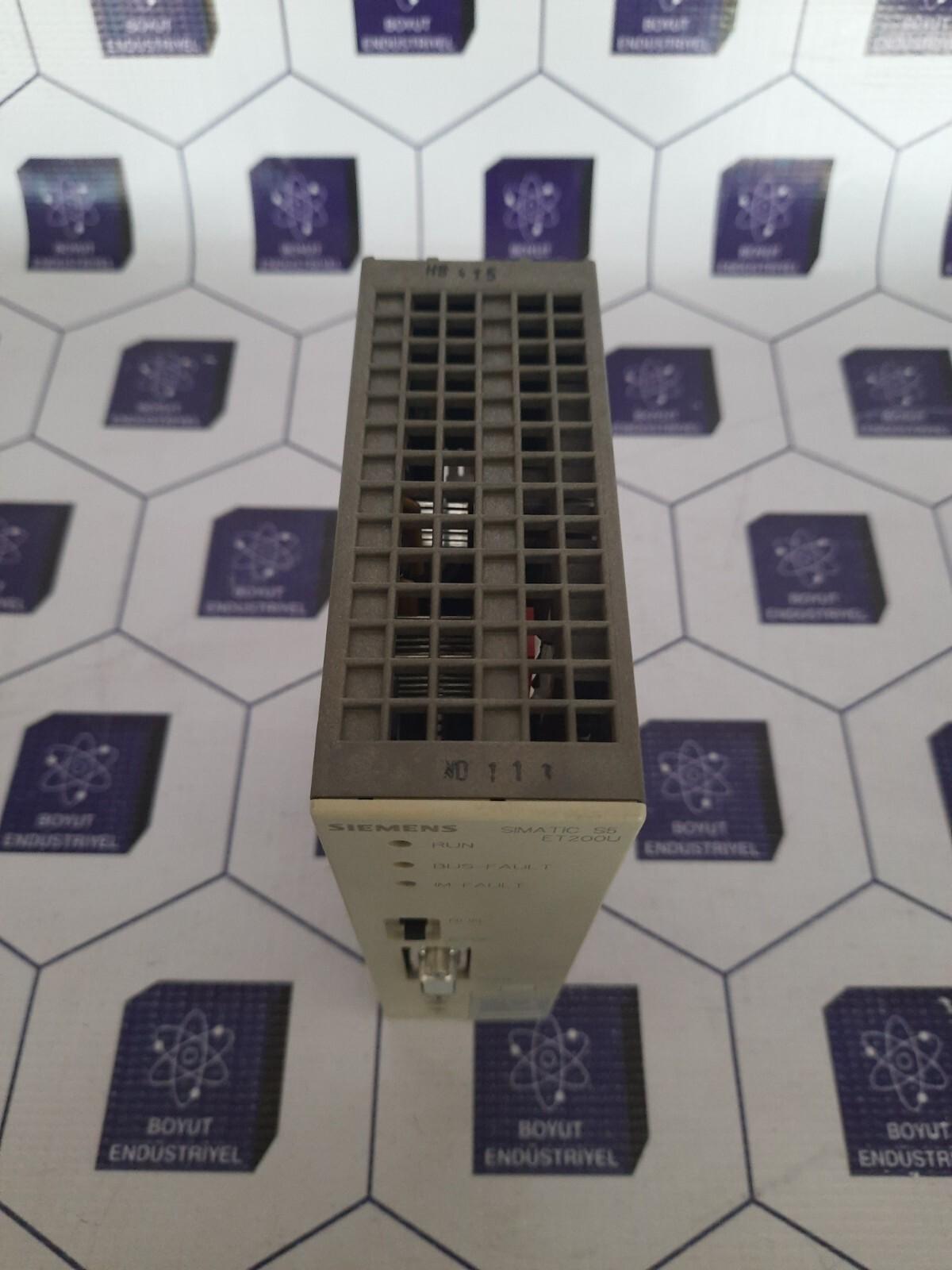 SIEMENS 6ES5318-8MB12 SIMATIC INTERFACE MODULE ANSCHALTUNG
