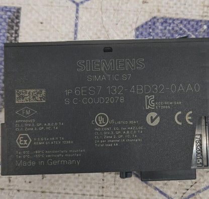 SIEMENS SIMATIC S7 1P 6ES7-132-4BD32-0AA0 OUTPUT MODULE