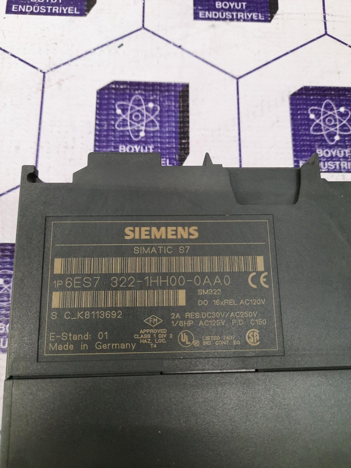 Siemens Simatic S7 SM322 6ES7 322-1HH00-0AA0