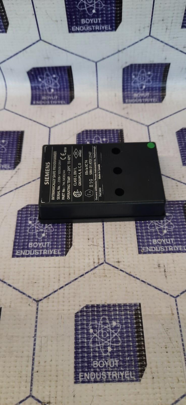 Siemens 7ML58302 AH Intrinsically Safe Infrared Programmer Universal Tool