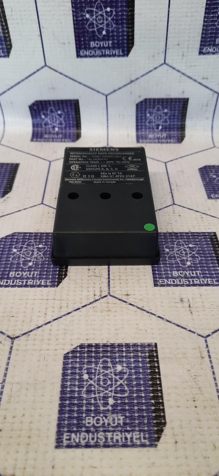 Siemens 7ML58302 AH Intrinsically Safe Infrared Programmer Universal Tool