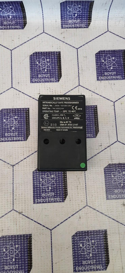 Siemens 7ML58302 AH Intrinsically Safe Infrared Programmer Universal Tool