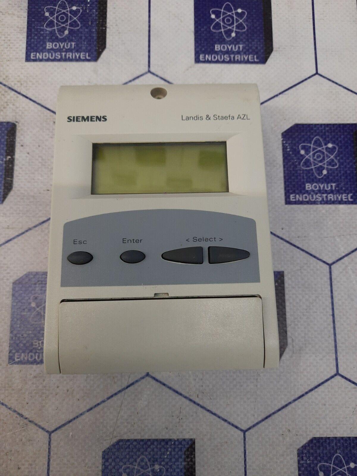 Siemens AZL52.40A1 Display And Operating Unit