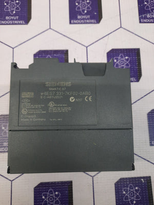 Siemens 6ES7 331-7KF02-0AB0   ANALOG MODULE