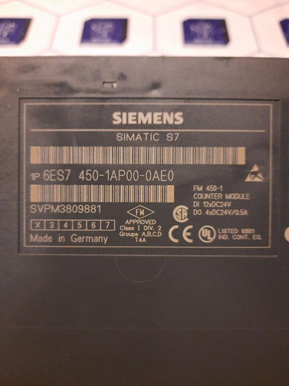 SIEMENS 6ES7450-1AP00-0AE0 SIMATIC S7