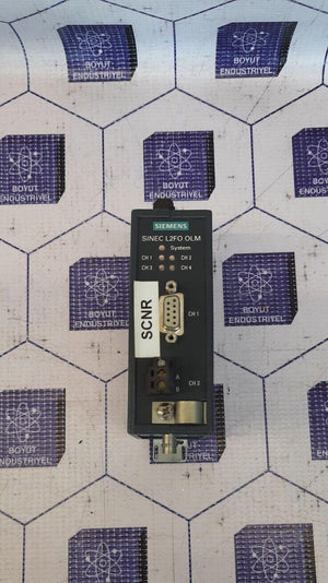 SINEC L2F0 OLM  S3   6GK 1 502-3AB10 Used Siemens PLC