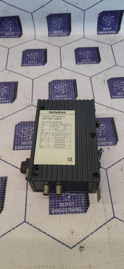 SINEC L2F0 OLM  S3   6GK 1 502-3AB10 Used Siemens PLC