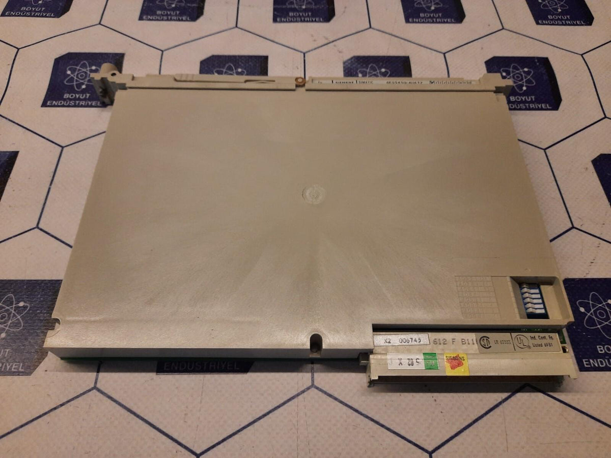 SIEMENS 6ES5430-4UA12  MODULE DIGITAL INPUT F/ESD SYSTEM PANEL