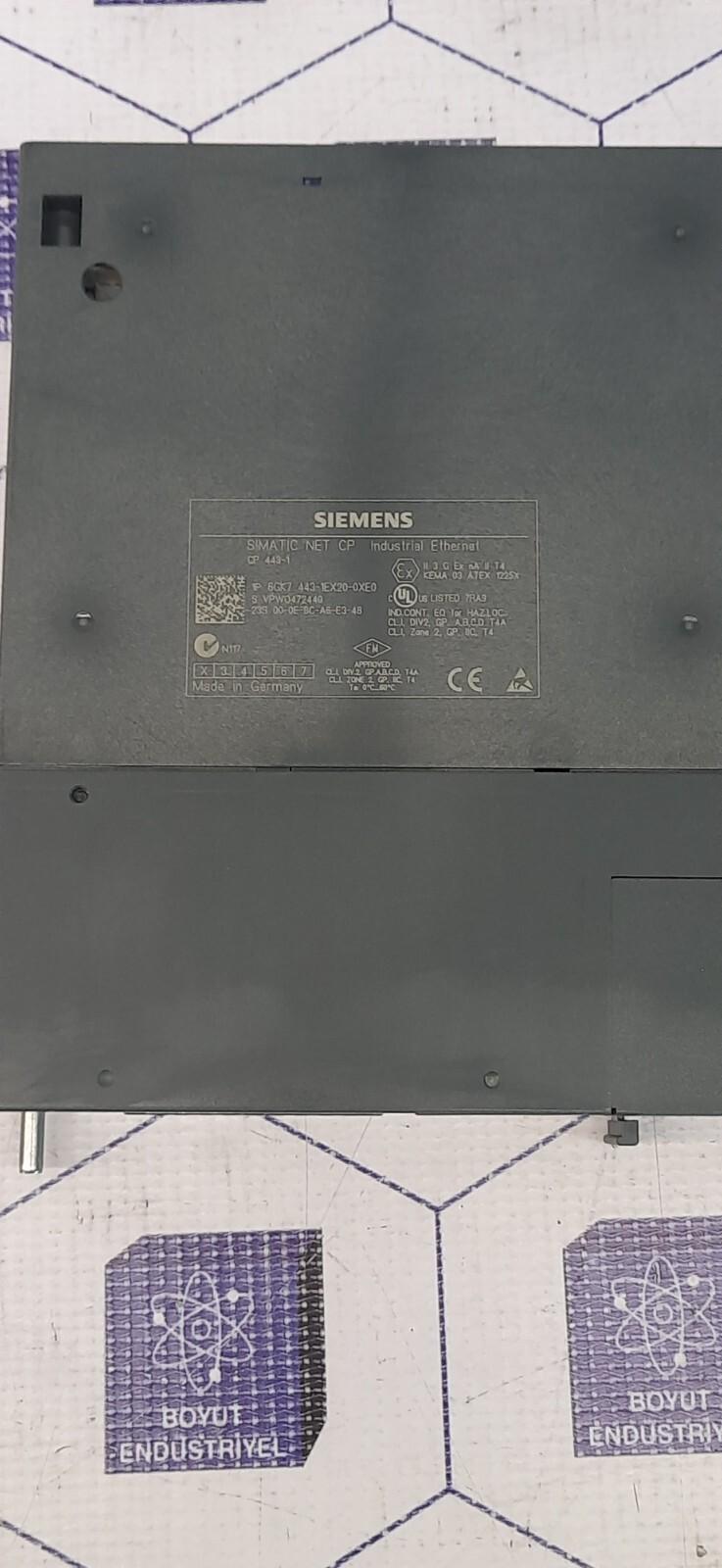 Siemens 6GK7 443-1EX20-0XE0  6GK7443-1EX200XE0 6GK7443-1EX20-0XE0