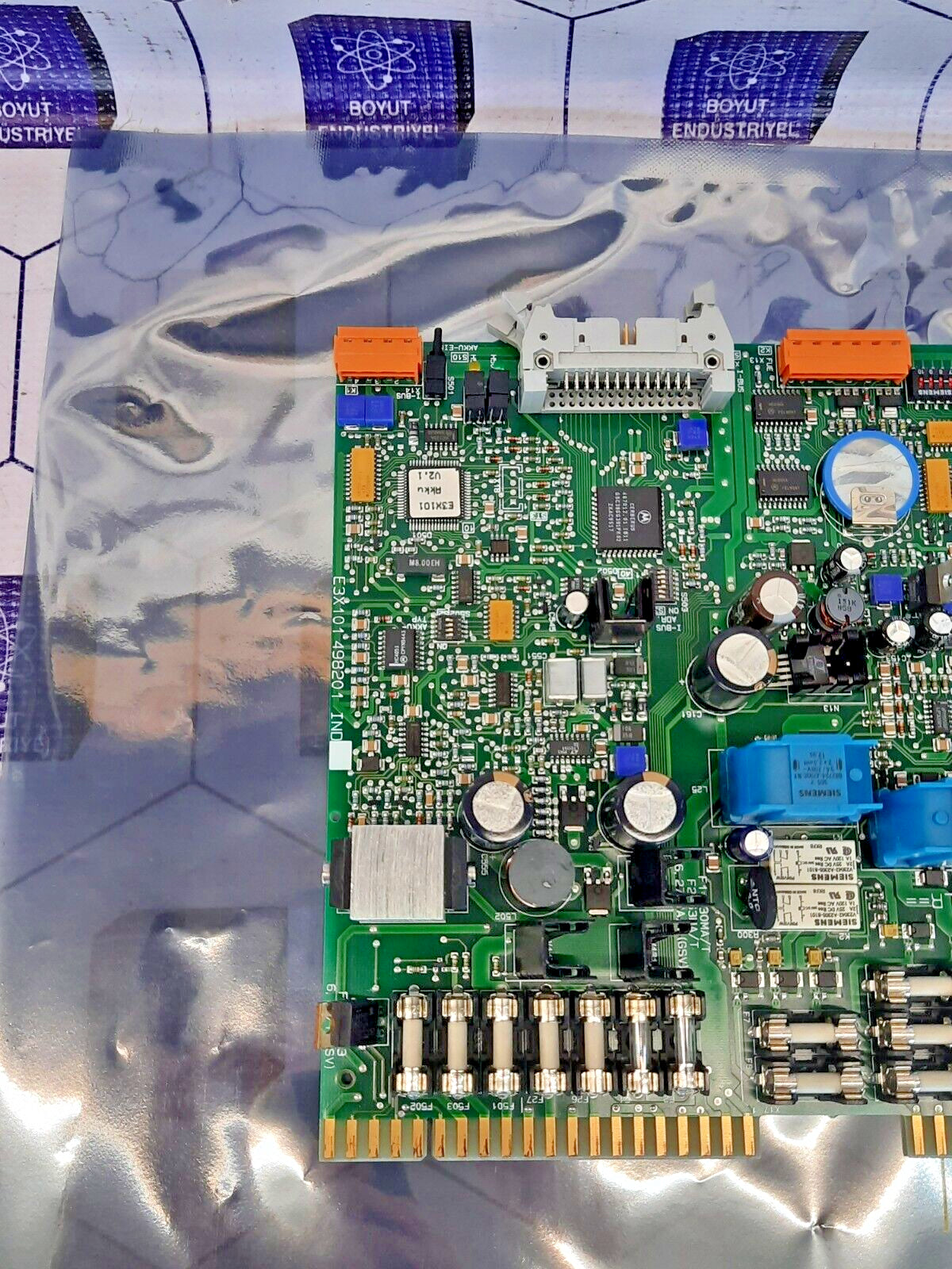 Siemens E3X101 498201 Cerberus Fire Safety board