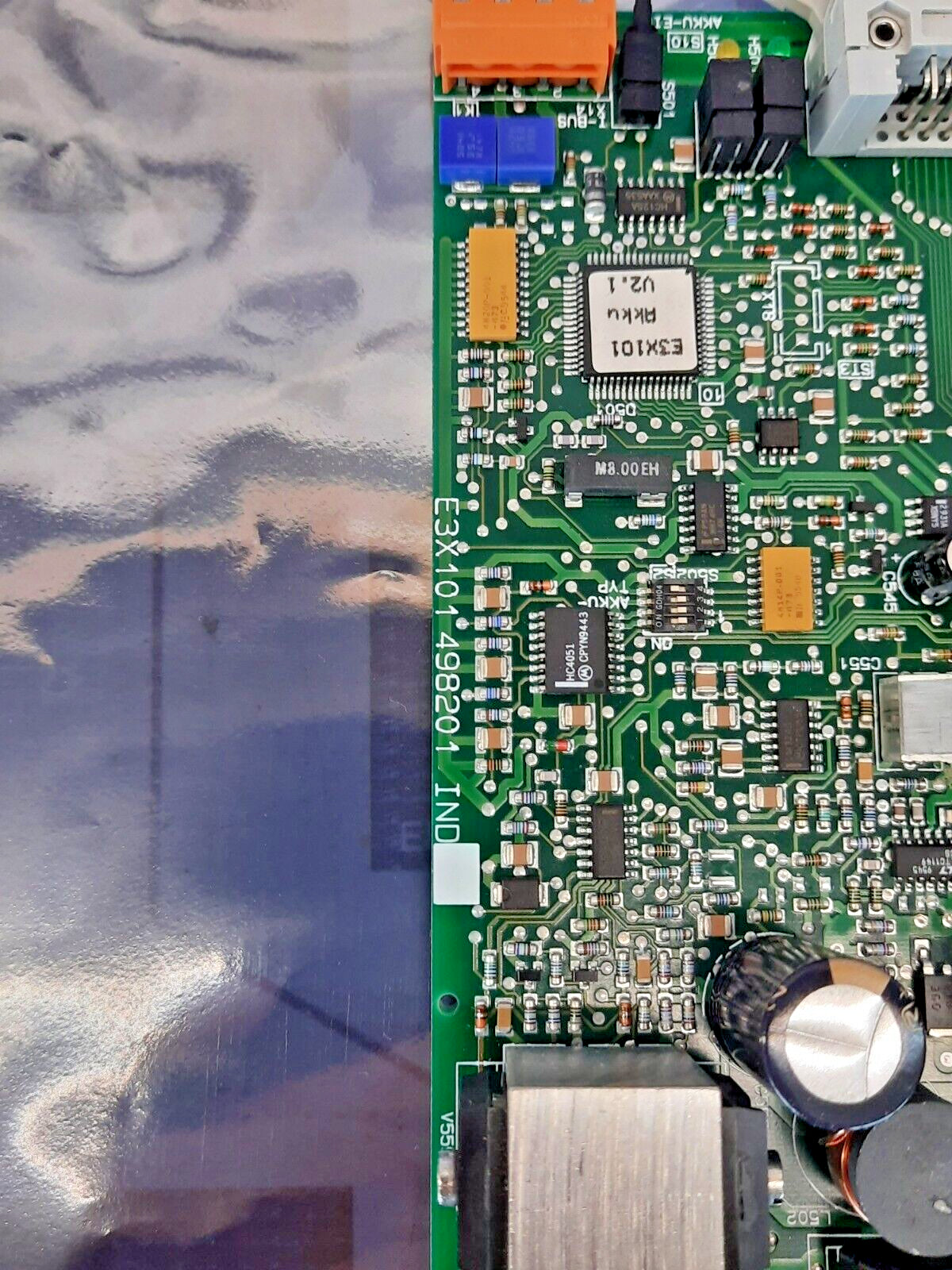 Siemens E3X101 498201 Cerberus Fire Safety board