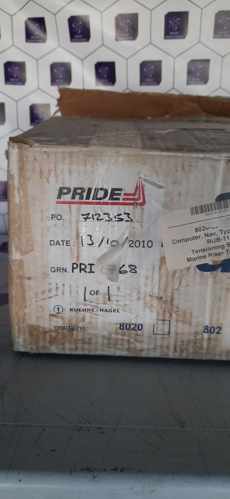 Sonardyne 8026-000-05 Navigation Computer Rub-11D 100-240 Volt AC