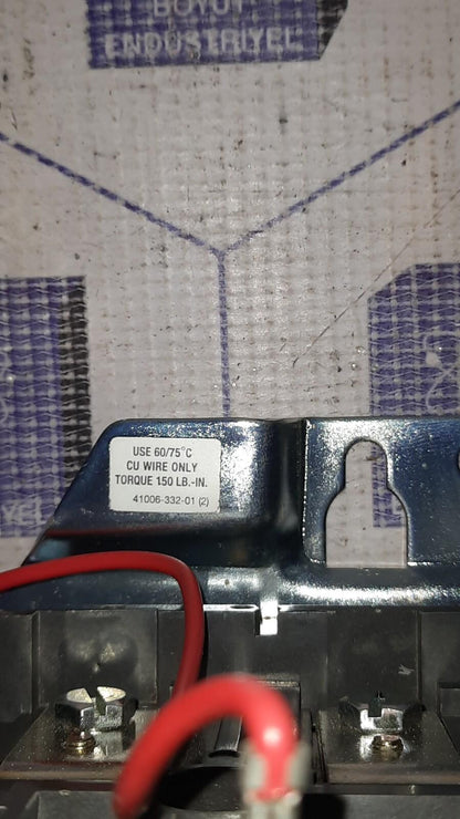 Allen-Bradley 509-DOB MOTOR STARTER 460-480 V / 60 Hz with 595-A Aux contact