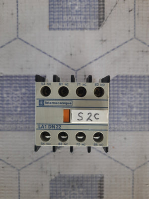 Telemecanique LA1 DN22 Contact Block