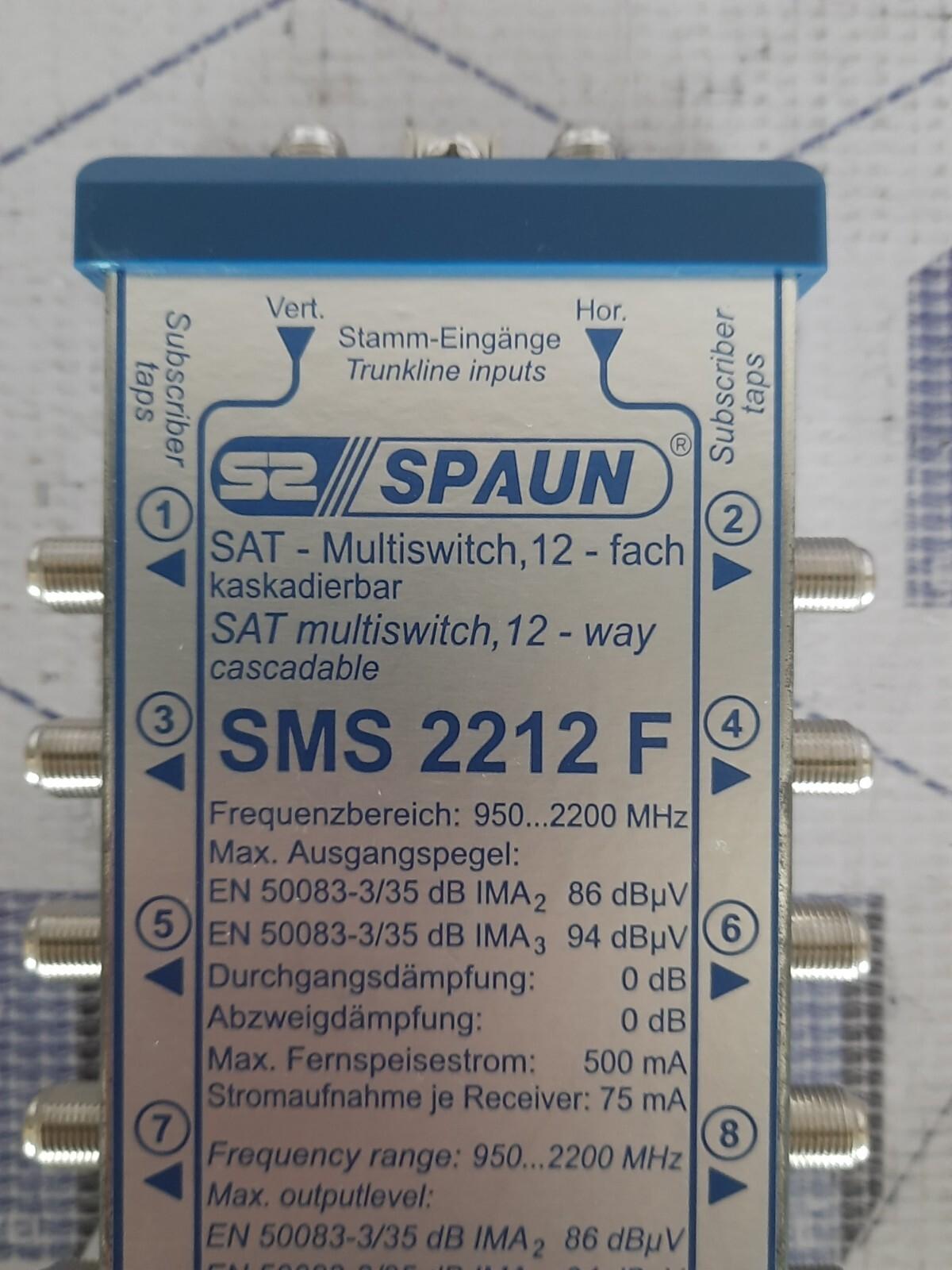 SPAUN SMS 2212 F