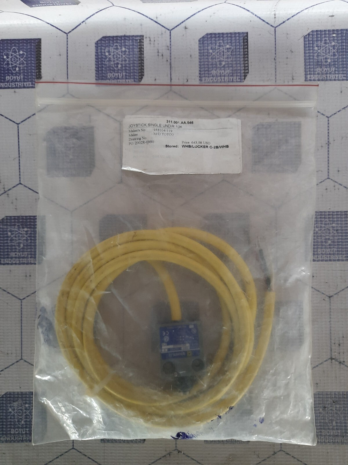 SQUARE D Miniature Limit Switch MS10S0300 Class 9007 Serıes B