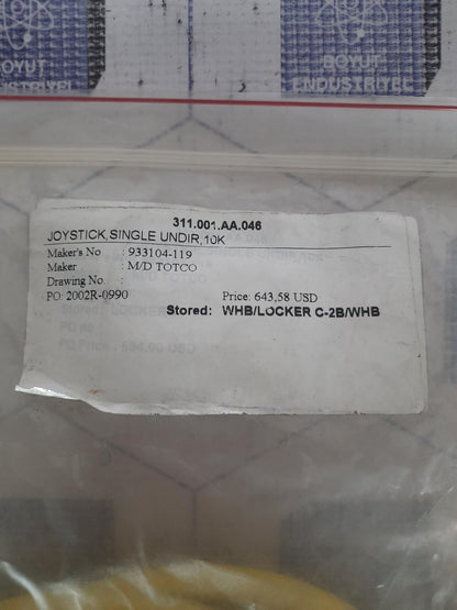 SQUARE D Miniature Limit Switch MS10S0300 Class 9007 Serıes B
