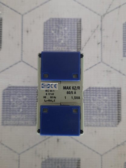 DEIF MAK 62/R Current Transformer IEC 44-1 60/5 A 0.72 kV