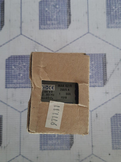 DEIF MAK 62/R Current Transformer 250/5 A 0.66 kV