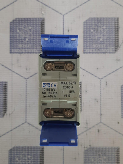 DEIF MAK 62/R Current Transformer 250/5 A 0.66 kV