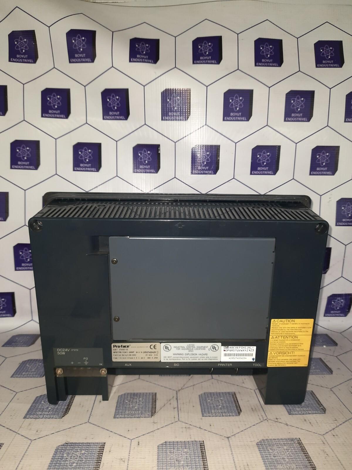 GE Fanuc Total Control QUICKPANEL Pro-Face GP577R-TC41-24VP 2780027-02