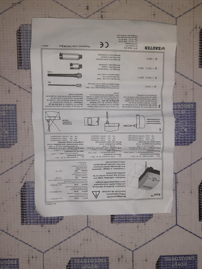 SAUTER ASKOMA RAK582.4/3754 UNIVERSAL THERMOSTAT TW 40..120°C