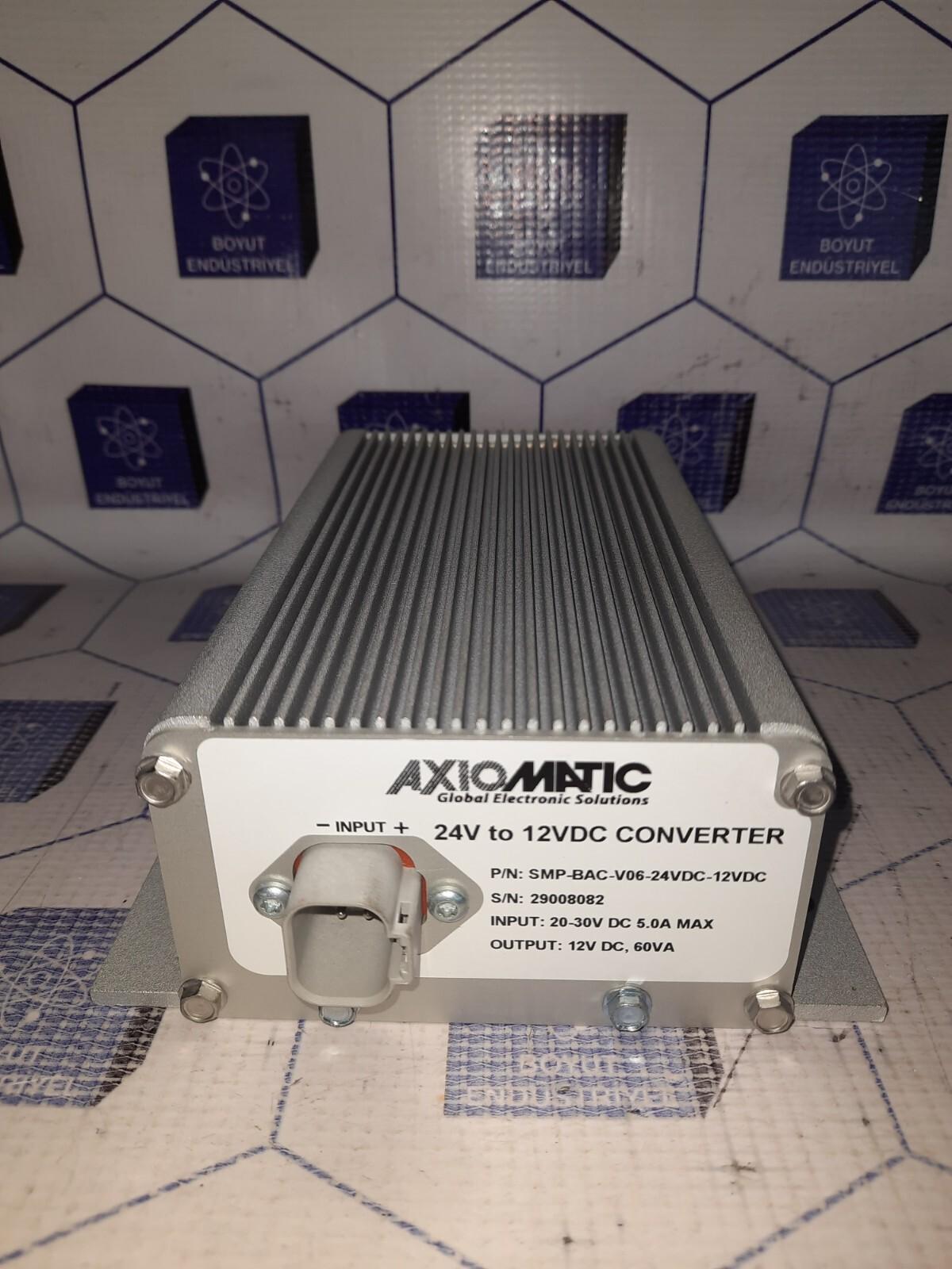 Axiomatic SMP-BAC-V06-24VDC-12VDC Dc-dc Converter