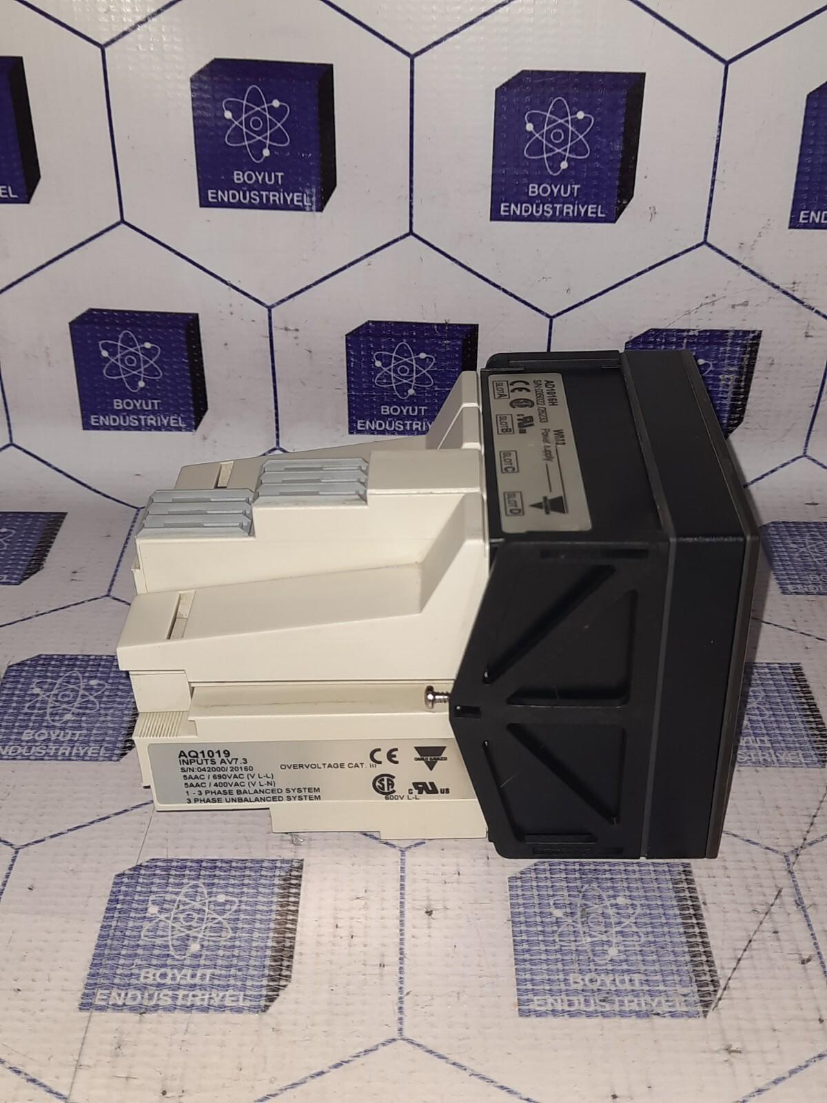 CARLO GAVAZZI Smart Power Quality Analyzer WM3-96 AP1020 AO1035 AD1016H AQ1019