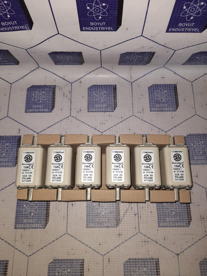 Bussmann 170M2690 10A 1000V DIN 00 HRC Fuse-Link LOT OF 6 PCS