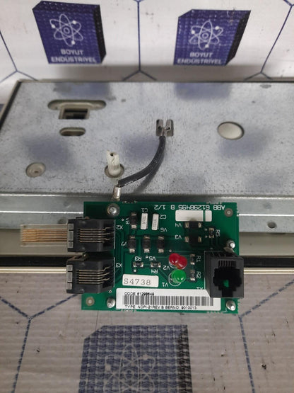 ABB CDP-312 Control Panel Keypad 61085301 D 61298649 NDPI-21 REV B