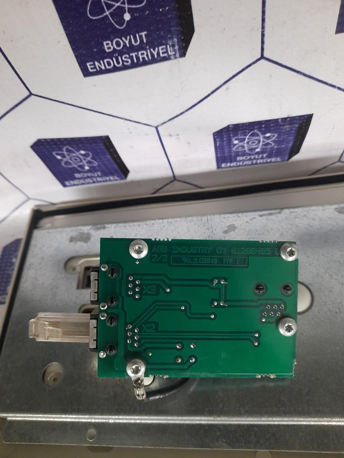ABB CDP-312 Control Panel Keypad 61085301 D 61298649 NDPI-21 REV B