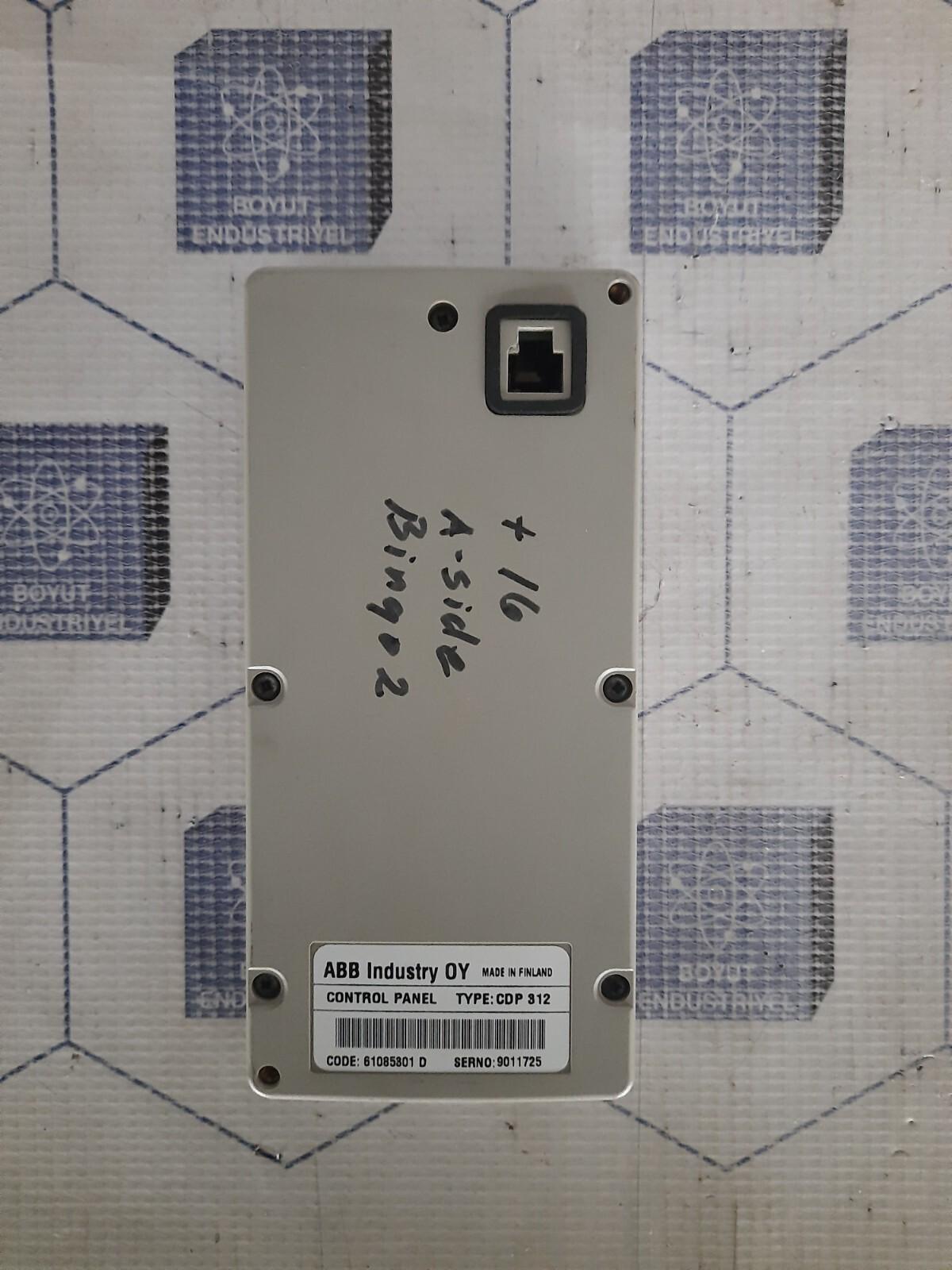ABB CDP-312 Control Panel Keypad 61085301 D 61298649 NDPI-21 REV B