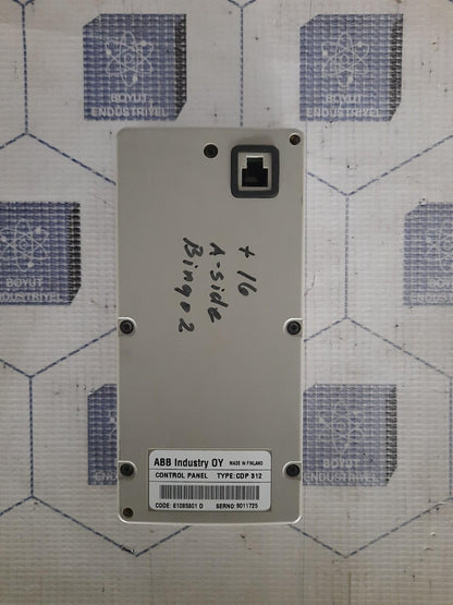 ABB CDP-312 Control Panel Keypad 61085301 D 61298649 NDPI-21 REV B