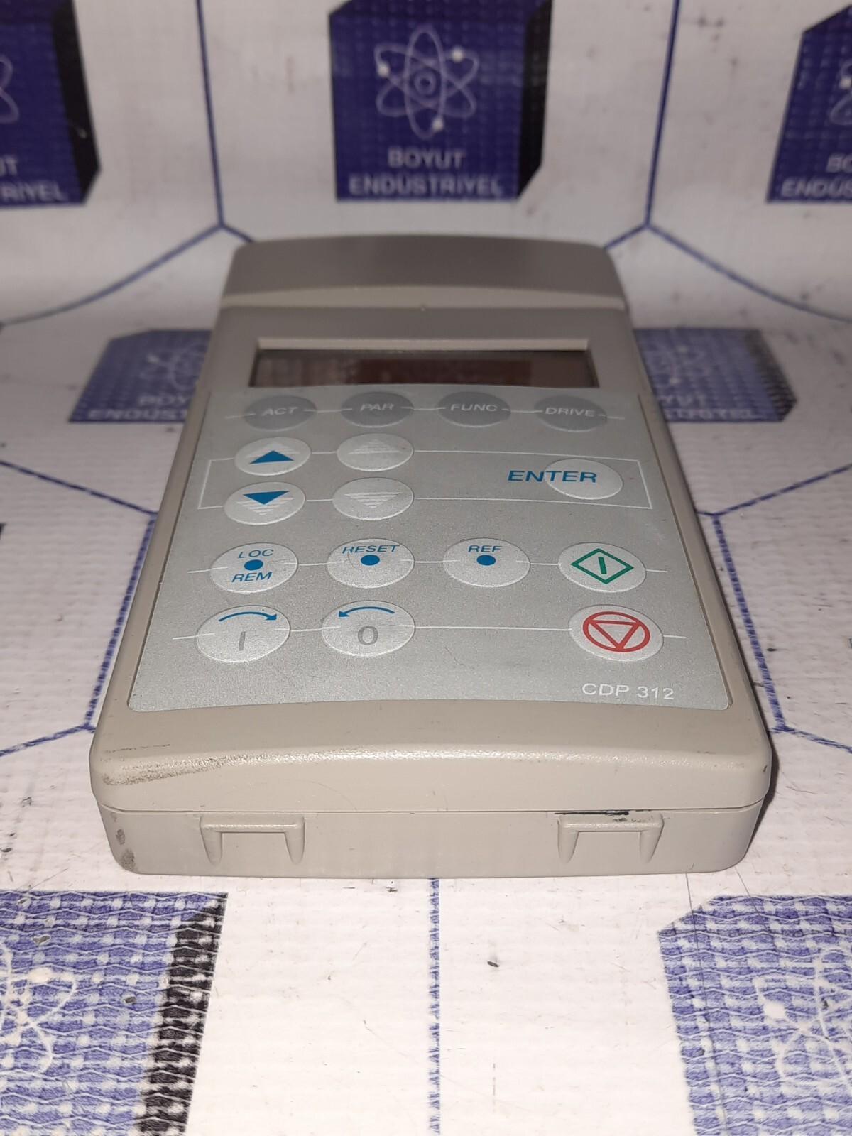 ABB CDP-312 Control Panel Keypad 61085301 D 61298649 NDPI-21 REV B