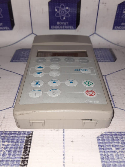 ABB CDP-312 Control Panel Keypad 61085301 D 61298649 NDPI-21 REV B