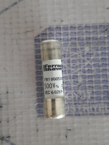 MERSEN FR10GG50V10 188-6984 500V 10A IEC60269-2 LOT OF 10 PCS