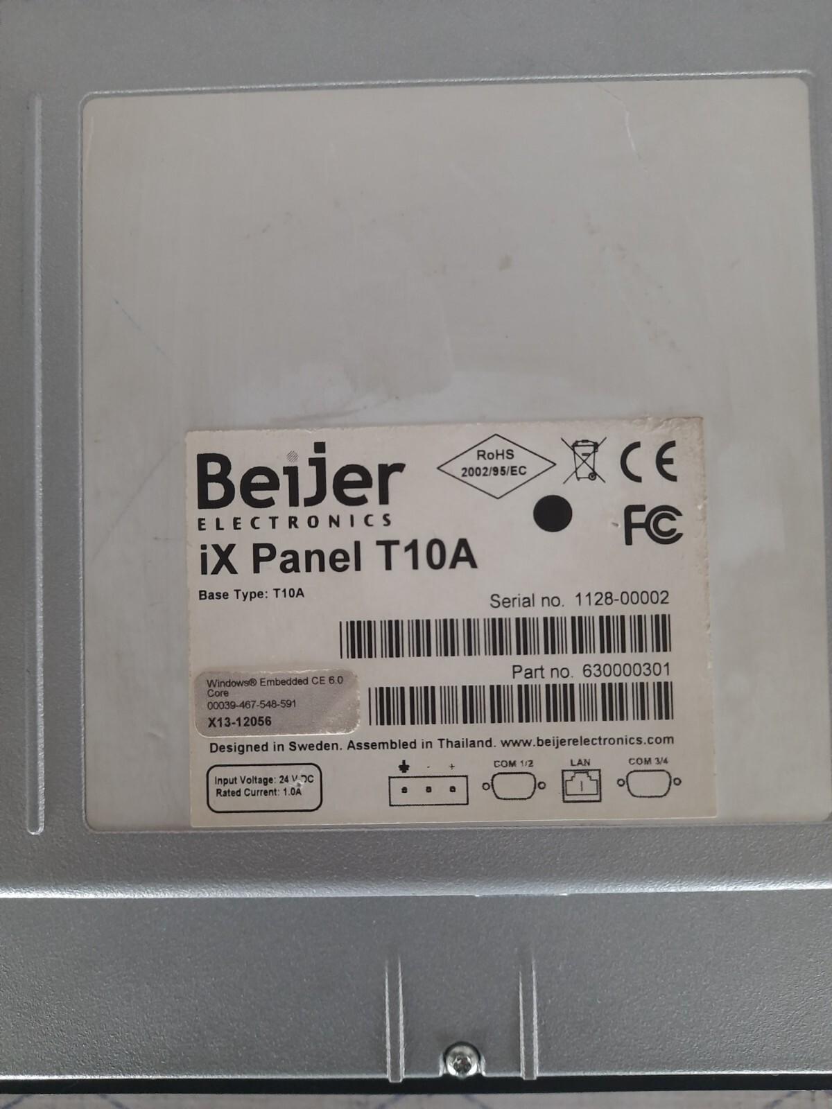 Beijer ELECTRONICS Operator Panel iX Panel T10A 630000301