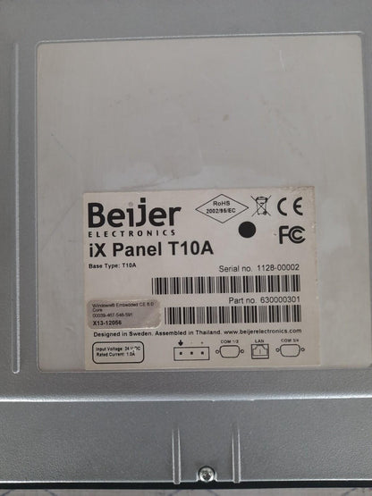 Beijer ELECTRONICS Operator Panel iX Panel T10A 630000301